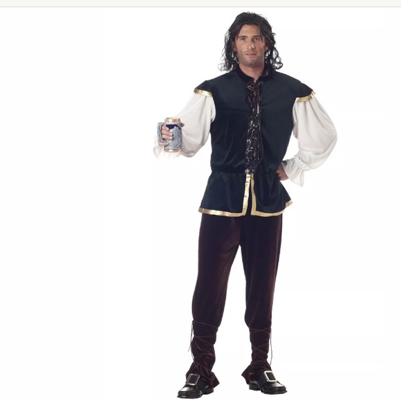 California Costume Tavern Man Rennaissance Costume - Picture 2 of 2